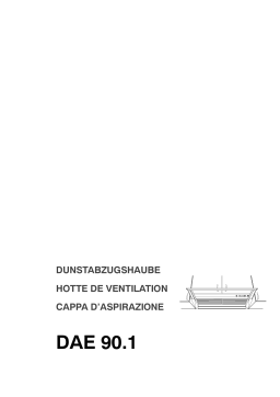 Therma DAE 90.1 Manuel utilisateur