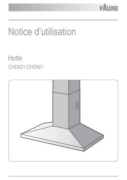 Faure CHD921N Manuel utilisateur