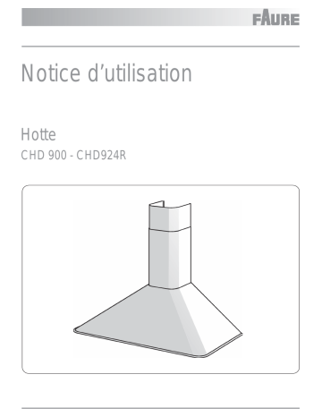 Faure CHD924R Manuel utilisateur | Fixfr