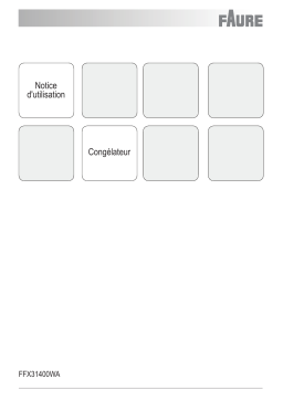 Faure FFX31400WA Manuel utilisateur