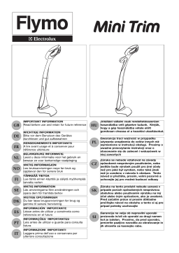 Flymo MINI TRIM Manuel utilisateur