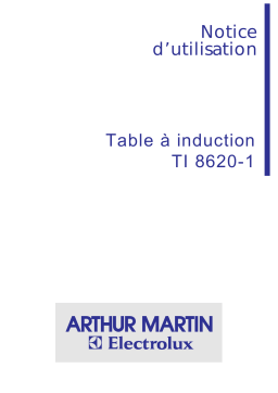 ARTHUR MARTIN ELECTROLUX TI8620N Manuel utilisateur