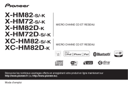 Pioneer X-HM72 Manuel utilisateur