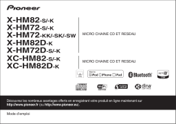 Pioneer X-HM82D Manuel utilisateur