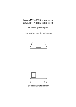 Aeg-Electrolux LAV48495 Manuel utilisateur