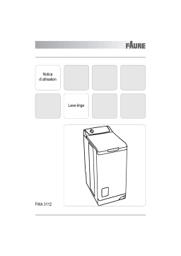 Faure FWA3112/1 Manuel utilisateur