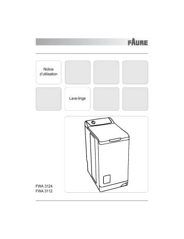 FWA3124 | Faure FWA3112 Manuel utilisateur | Fixfr