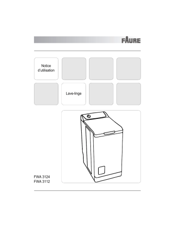 FWA3124 | Faure FWA3112/1 Manuel utilisateur | Fixfr