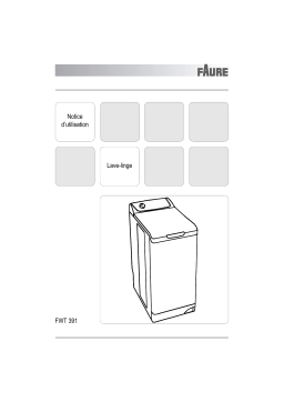 Faure FWT391 Manuel utilisateur