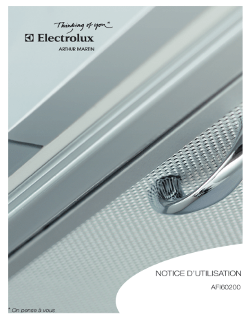 ARTHUR MARTIN ELECTROLUX AFI60200W Manuel utilisateur | Fixfr