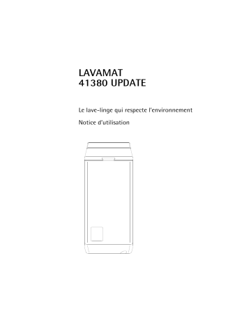 AEG LAV41380 Manuel utilisateur | Fixfr
