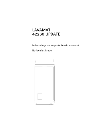 AEG LAV42260 Manuel utilisateur | Fixfr