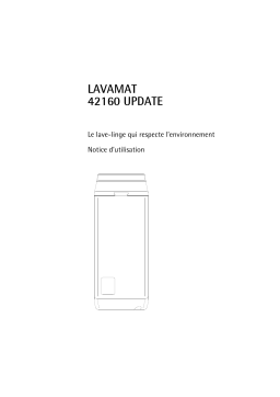 AEG LAV42160 Manuel utilisateur