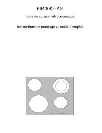 Aeg-Electrolux 66400KF-AN 08I Manuel utilisateur | Fixfr
