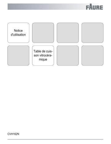 Faure CVH162N Manuel utilisateur | Fixfr