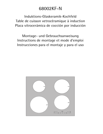 Aeg-Electrolux 68002KF-N 52O Manuel utilisateur | Fixfr