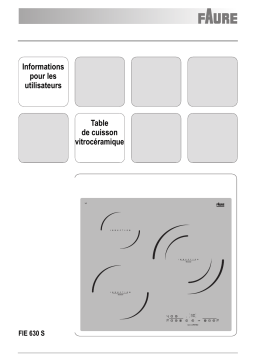 Faure FIE630S Manuel utilisateur