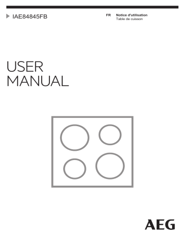 AEG IAE84845FB Manuel utilisateur | Fixfr