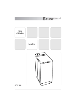 Selecline STLE600 Manuel utilisateur