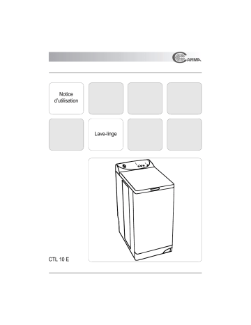 Carma CTL10E Manuel utilisateur | Fixfr