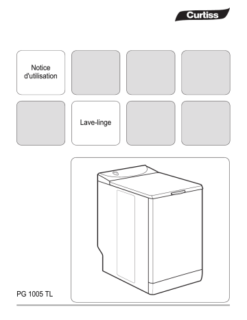 Curtiss PG1005TL Manuel utilisateur | Fixfr