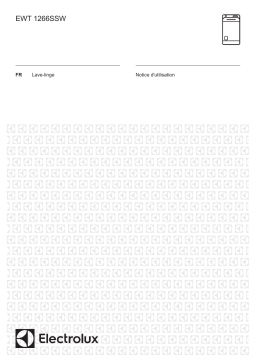 Electrolux EWT1266SSW Manuel utilisateur