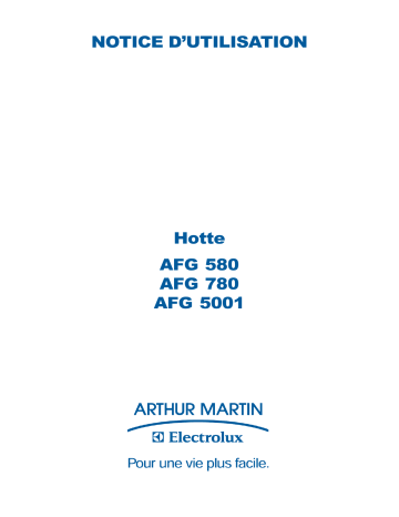 AFG5001W | AFG5001X | ARTHUR MARTIN ELECTROLUX AFG5001N Manuel utilisateur | Fixfr