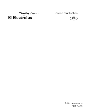 EHT6430X | Electrolux EHT6430P Manuel utilisateur | Fixfr