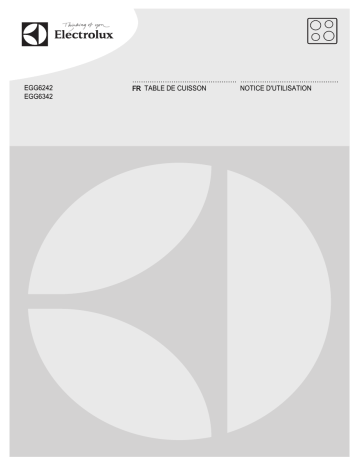 EGG6242NSX | EGG6242NSW | Electrolux EGG6242NSK Manuel utilisateur | Fixfr