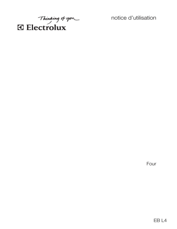 EBL4WE | EBL4SW | EBL4CN | Electrolux EBL4WS Manuel utilisateur | Fixfr