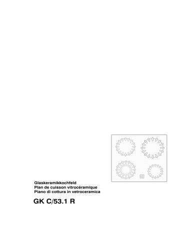 Therma GKC/53.1R Manuel utilisateur | Fixfr