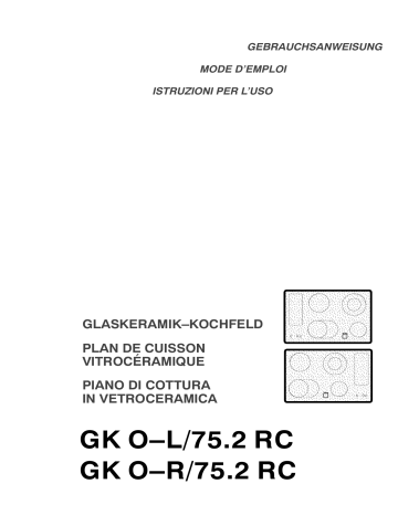 Electrolux GK78C.3AL Manuel utilisateur | Fixfr