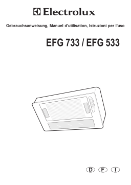 Electrolux EFG733X/CH Manuel utilisateur