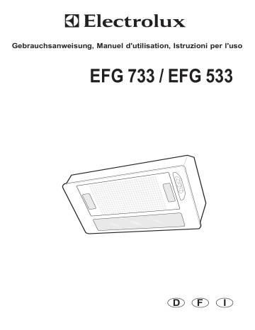 Electrolux EFG733X/CH Manuel utilisateur | Fixfr