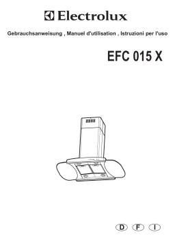 Electrolux EFC015X Manuel utilisateur