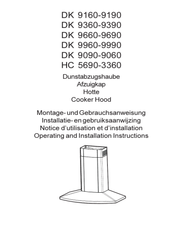 DK9690-AD | DK9690-AD9 | Electrolux DK9660-AD Manuel utilisateur | Fixfr