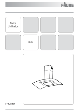 Faure FHC9234X Manuel utilisateur