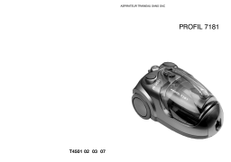 Progress PROFIL 7181 Manuel utilisateur