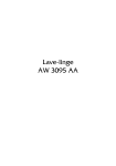 ARTHUR MARTIN ELECTROLUX AW3095AA Manuel utilisateur