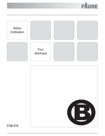FOB570W | FOB570N | Faure FOB570X Manuel utilisateur | Fixfr