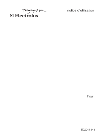 EOC45441WW | EOC45441XK | EOC45441MR | Electrolux EOC45441X Manuel utilisateur | Fixfr