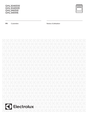 GHL3046SW | GHL346SW | GHL3046WE | Electrolux GHL346WE Manuel utilisateur | Fixfr