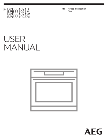 BPB331021B | BPB331021W | AEG BPB331021M Manuel utilisateur | Fixfr