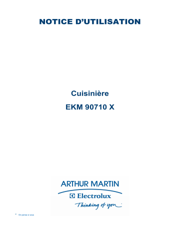 Electrolux EKM90750X Manuel utilisateur | Fixfr