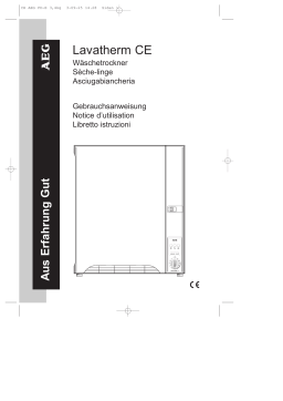 AEG LTHCE Manuel utilisateur