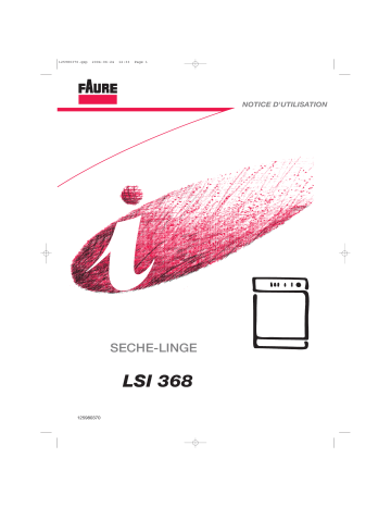 Faure LSI368 Manuel utilisateur | Fixfr