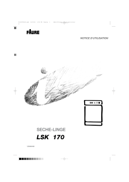 Faure LSK170 Manuel utilisateur