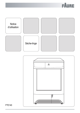 Faure FTE140 Manuel utilisateur