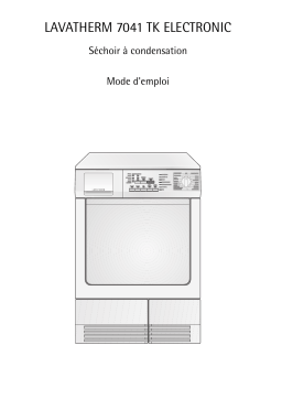 Aeg-Electrolux T7041TK Manuel utilisateur