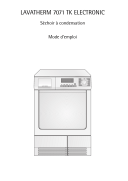 Aeg-Electrolux T7071TK Manuel utilisateur